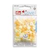 PRYM Plastiktrukid LOVE MINI kollased 9mm