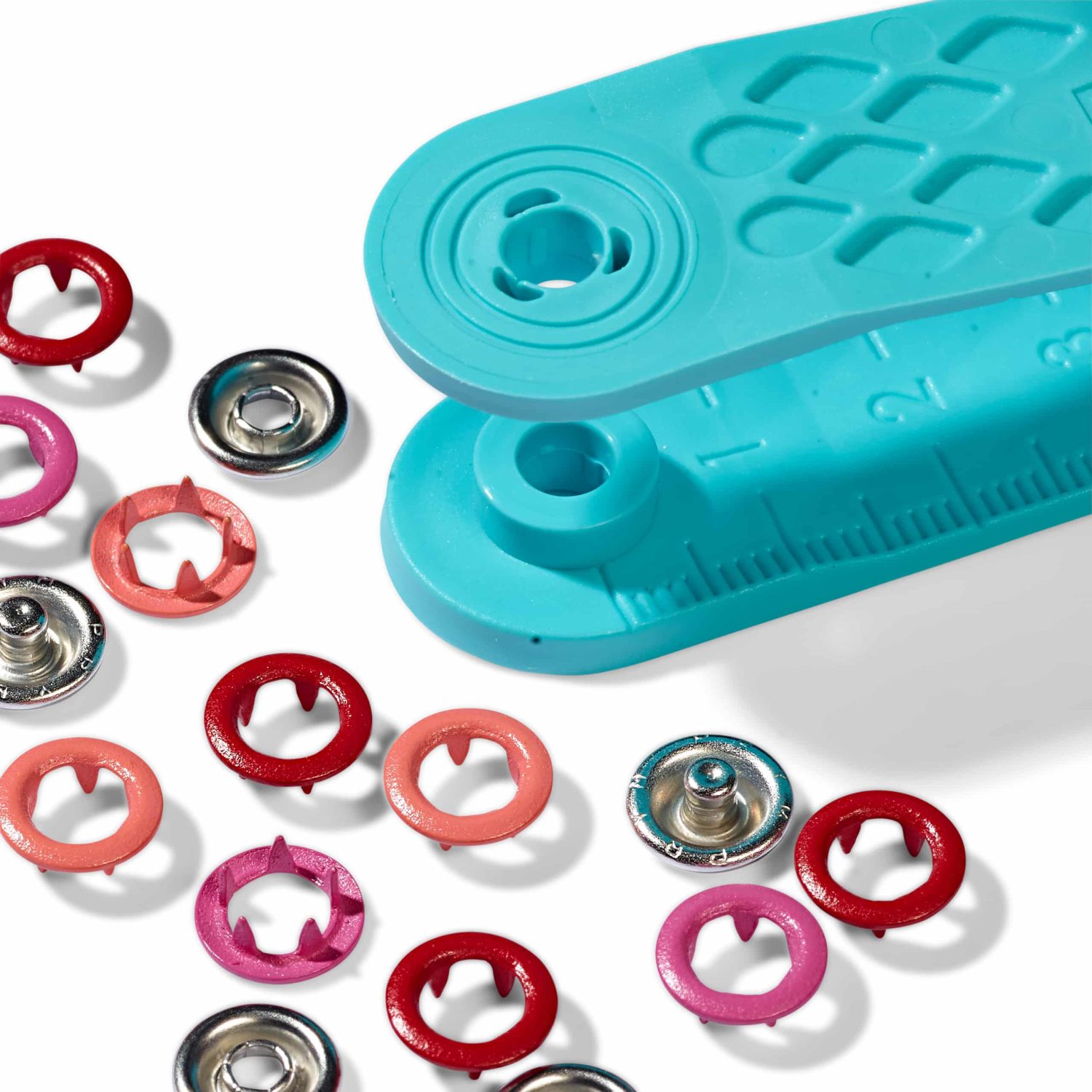 PRYM Rõngastrukid LOVE JERSEY punased  8 mm
