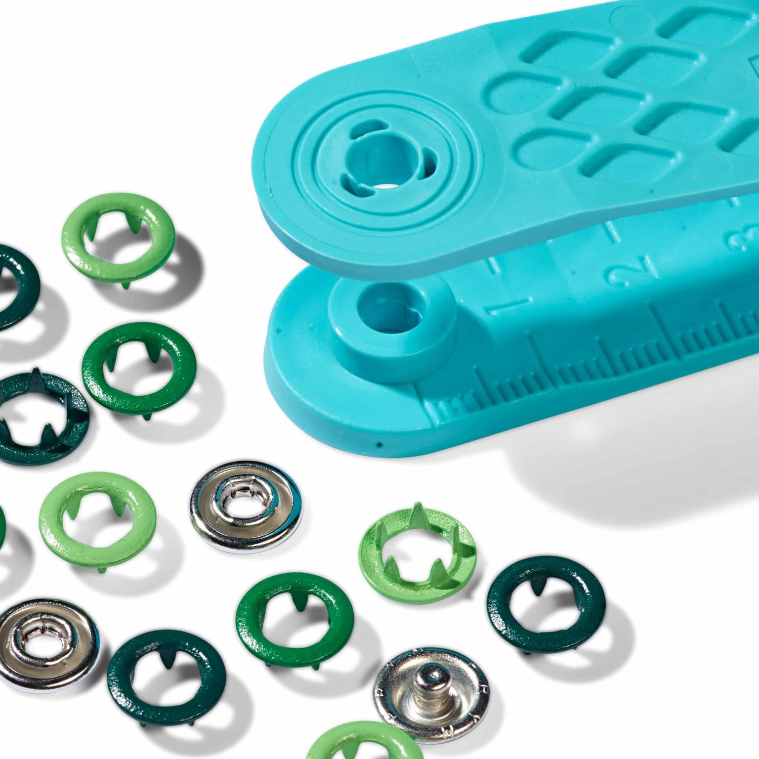 PRYM Rõngastrukid LOVE JERSEY rohelised 8 mm - Image 3