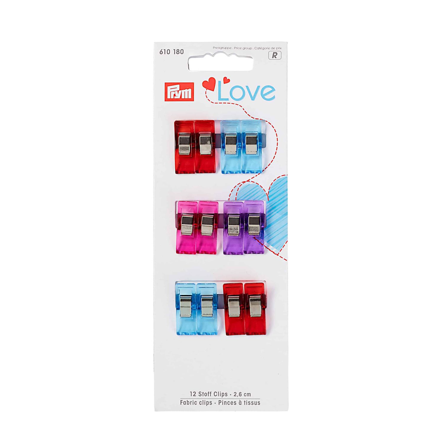 PRYM LOVE Kangaklambrid 2,6 cm