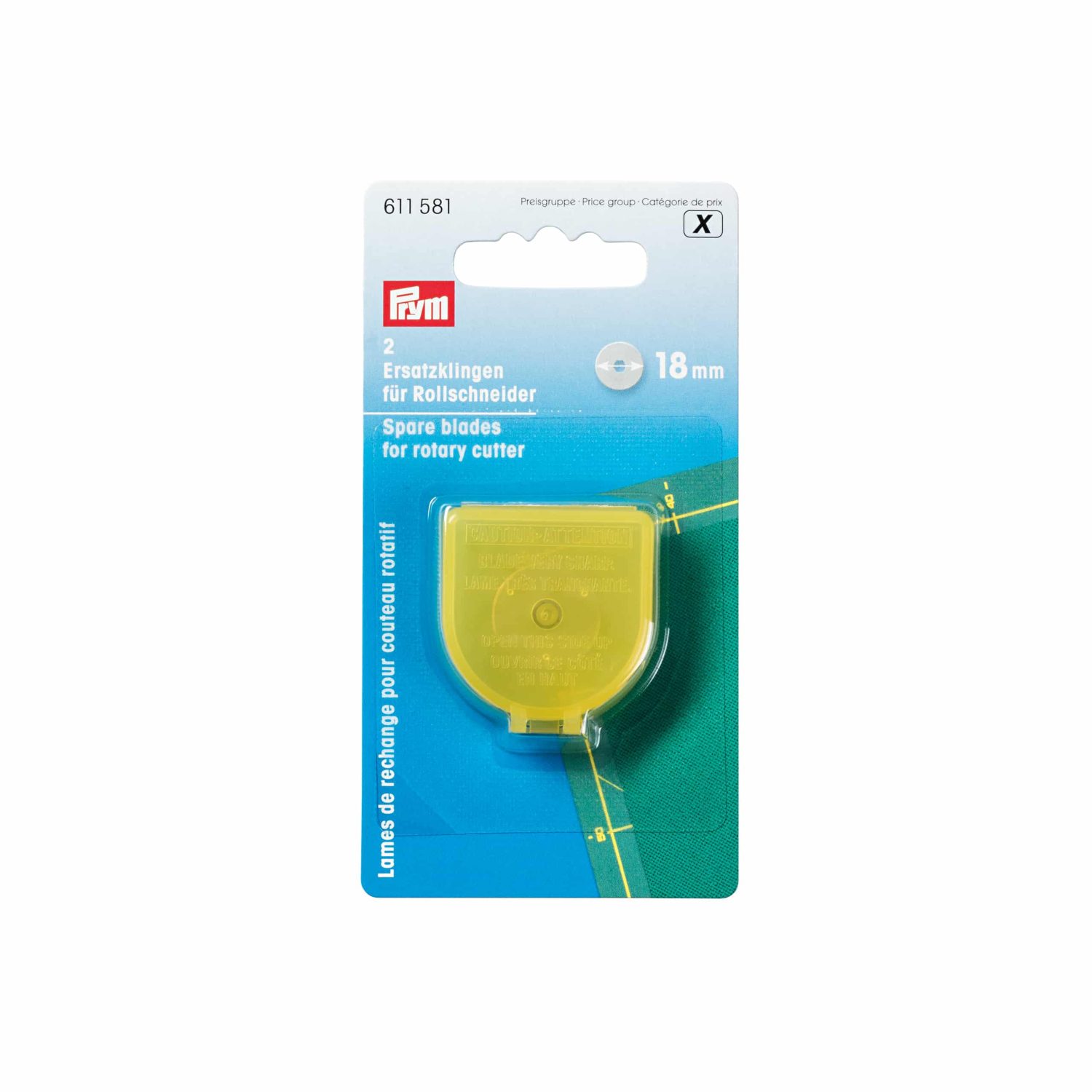 PRYM Lõiketera ketaslõikurile SUPER MINI 18mm