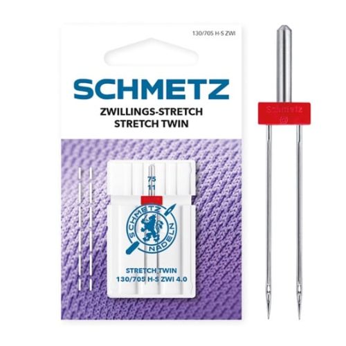 Kaksoisneula SCHMETZ Stretch 130/705 H-S ZWI 4.0/75
