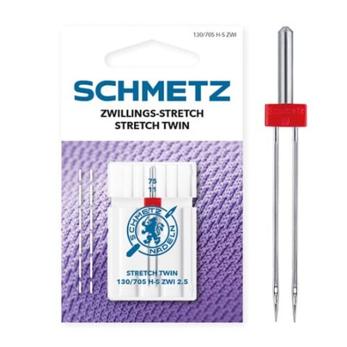 Kaksoisneula SCHMETZ Stretch 130/705 H-S ZWI 2.5/75