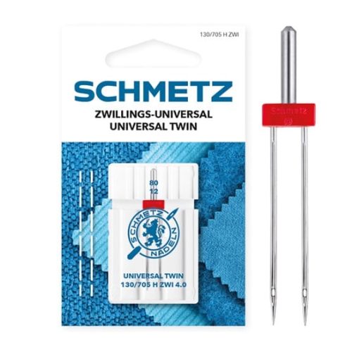 Kaksoisneula SCHMETZ Universal 705 H-ZWI 4.0/80