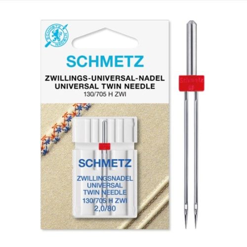 Kaksoisneula SCHMETZ Universal 705 H-ZWI 2,0/80