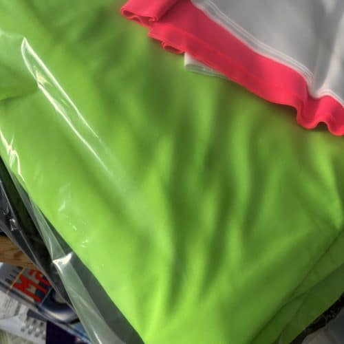 Softshell neoon roheline 3-kihiline