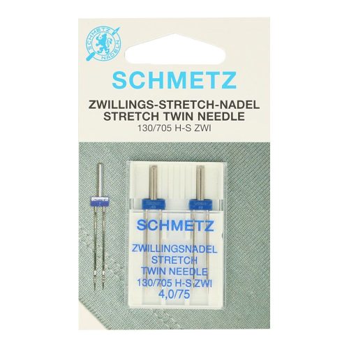Kaksoisneula 2kpl SCHMETZ Stretch 130/705 H-S ZWI 4,0/75