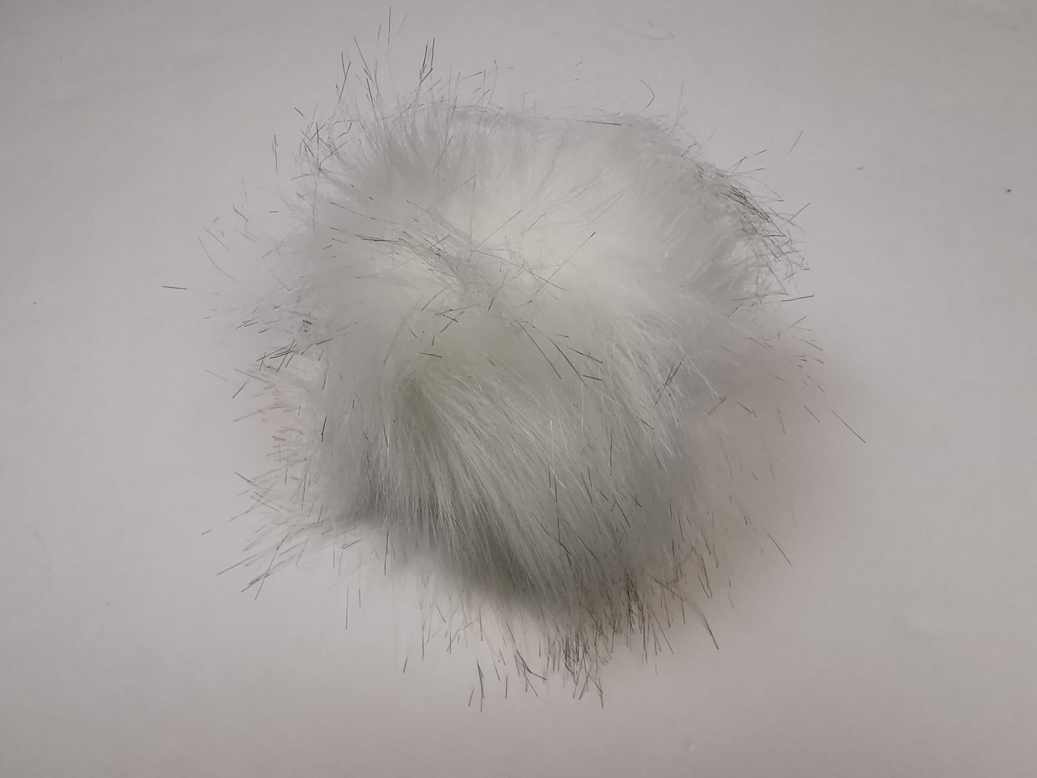 Pipontupsu kumilenkillä valkoinen 12 cm