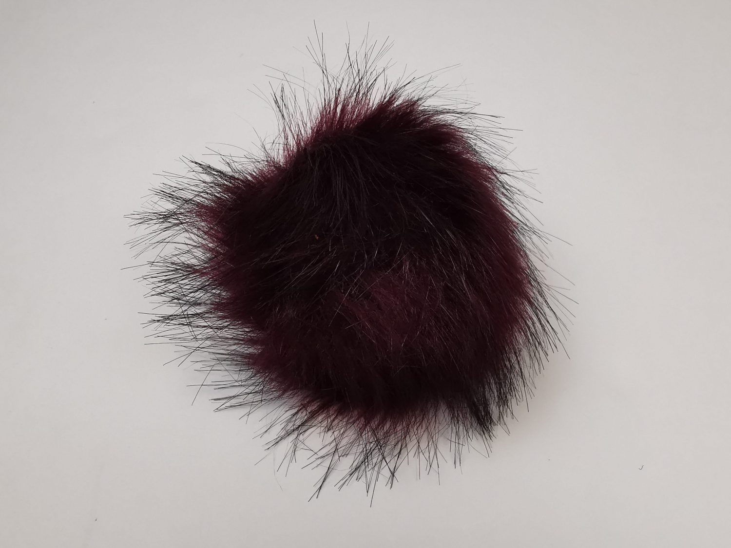 Pipontupsu kumilenkillä viininpunainen 12 cm