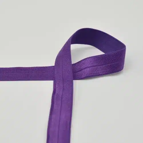 Joustokanttinauha violetti kiiltävä 20 mm 75 % PA 25 % SP
