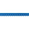 Elastne kumm lilledega cobalt sinine 14mm