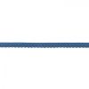 Kuminauha pitsireunalla denimsininen 11 mm