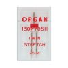 Kaksoisneula ORGAN Stretch 130/705 H 4.0/75