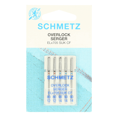 Neulat SCHMETZ Overlock ELx705 SUK CF 80–90