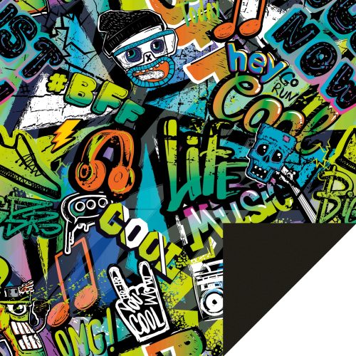 Softshell Grafiti digital print