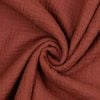 Musliin (double gauze) tuhm punane (rouge) GOTS