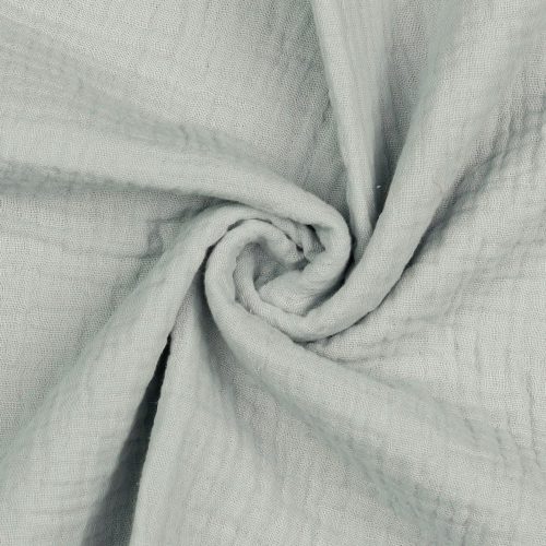 Musliini (double gauze) harmaa GOTS
