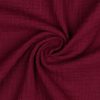 Musliini (double gauze) marjanpunainen (berry) GOTS