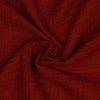 Musliini (double gauze) viininpunainen GOTS