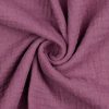 Musliini (double gauze) violetti GOTS