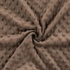 Minky fleece ruskea