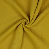 Musliini (triple gauze) okrankeltainen GOTS