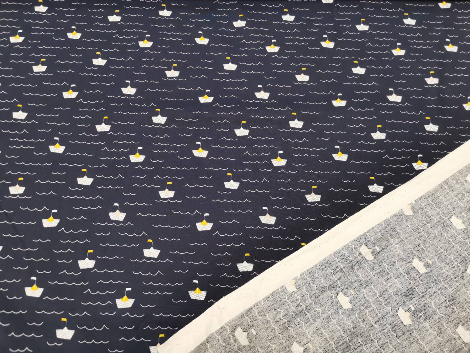 Poplin Paadid navy sinine