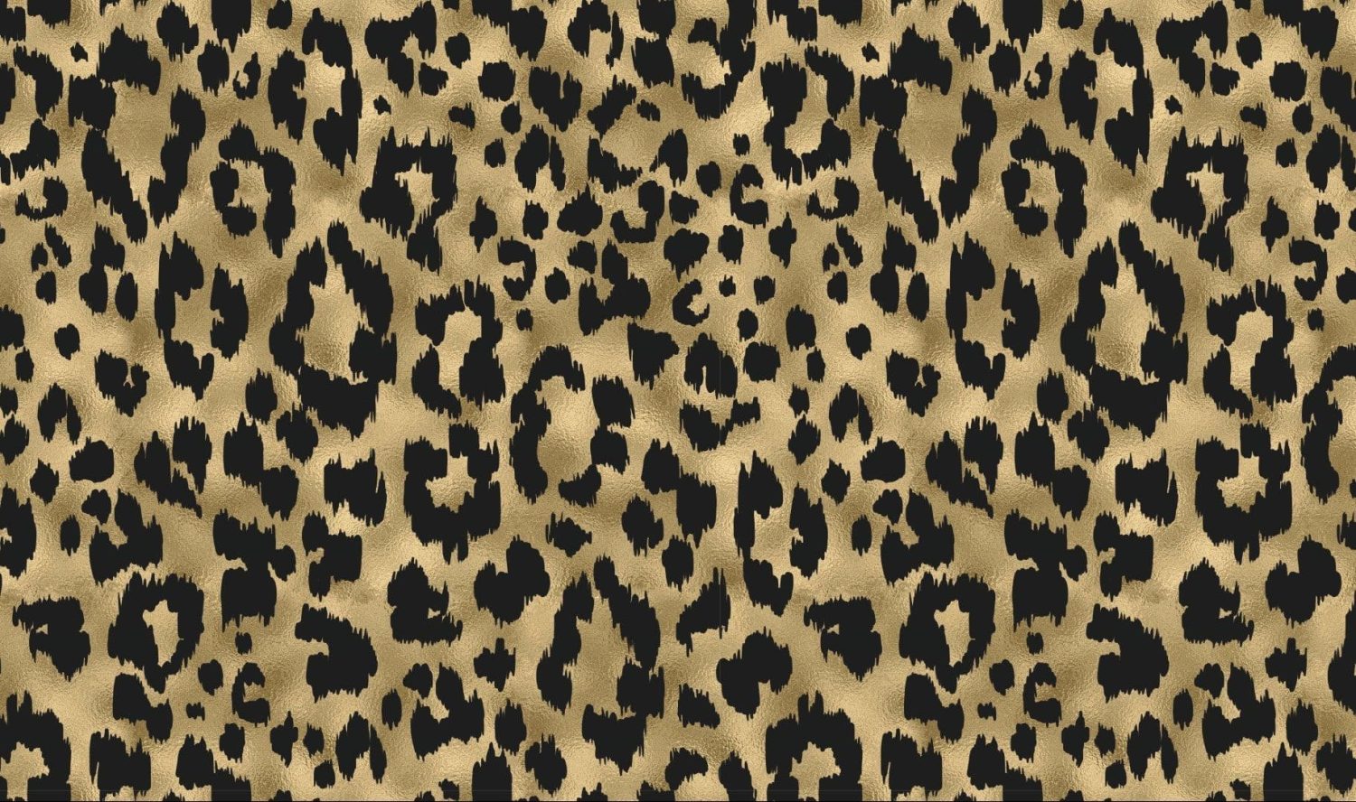 VIskoostrikotaaž Leopard kuldne digital print
