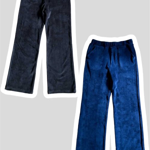 Veluur navy