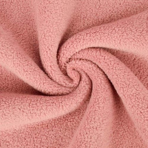 Puuvilla fleece sheepskin vaaleanpunainen 100 % puuvillaa