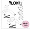 Paberlõige Pusa laste BLOKKI 92-158, soomekeelne juhend