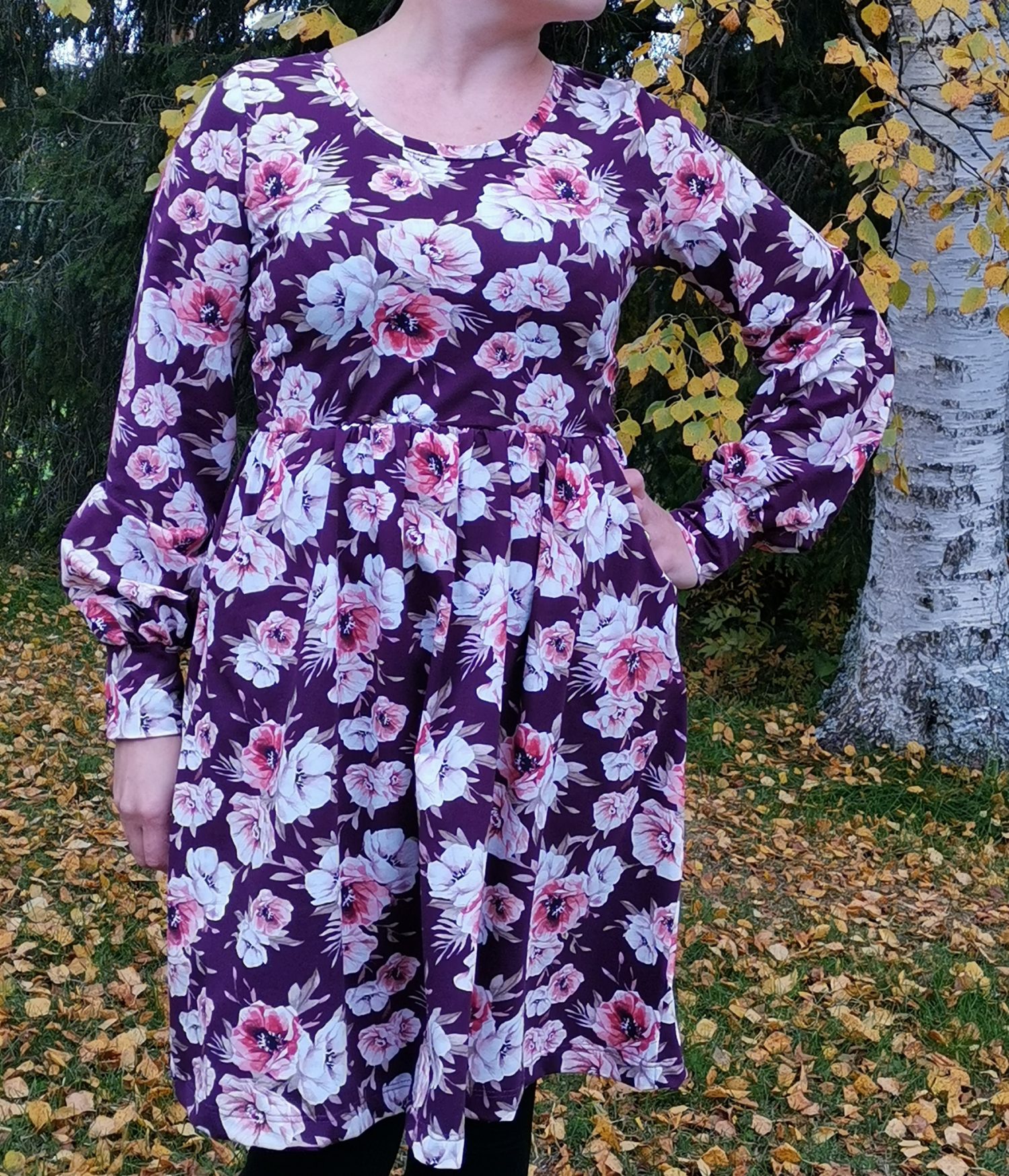 Paperikaava Mekko ja pusero naisille HERTTA 32–54