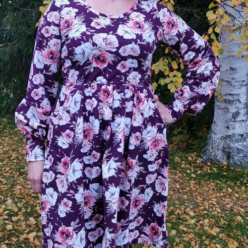 Paperikaava Mekko ja pusero naisille HERTTA 32–54
