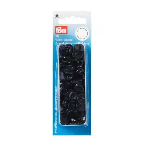 PRYM muovinepparit laivastonsininen 12,4 mm 30 kpl