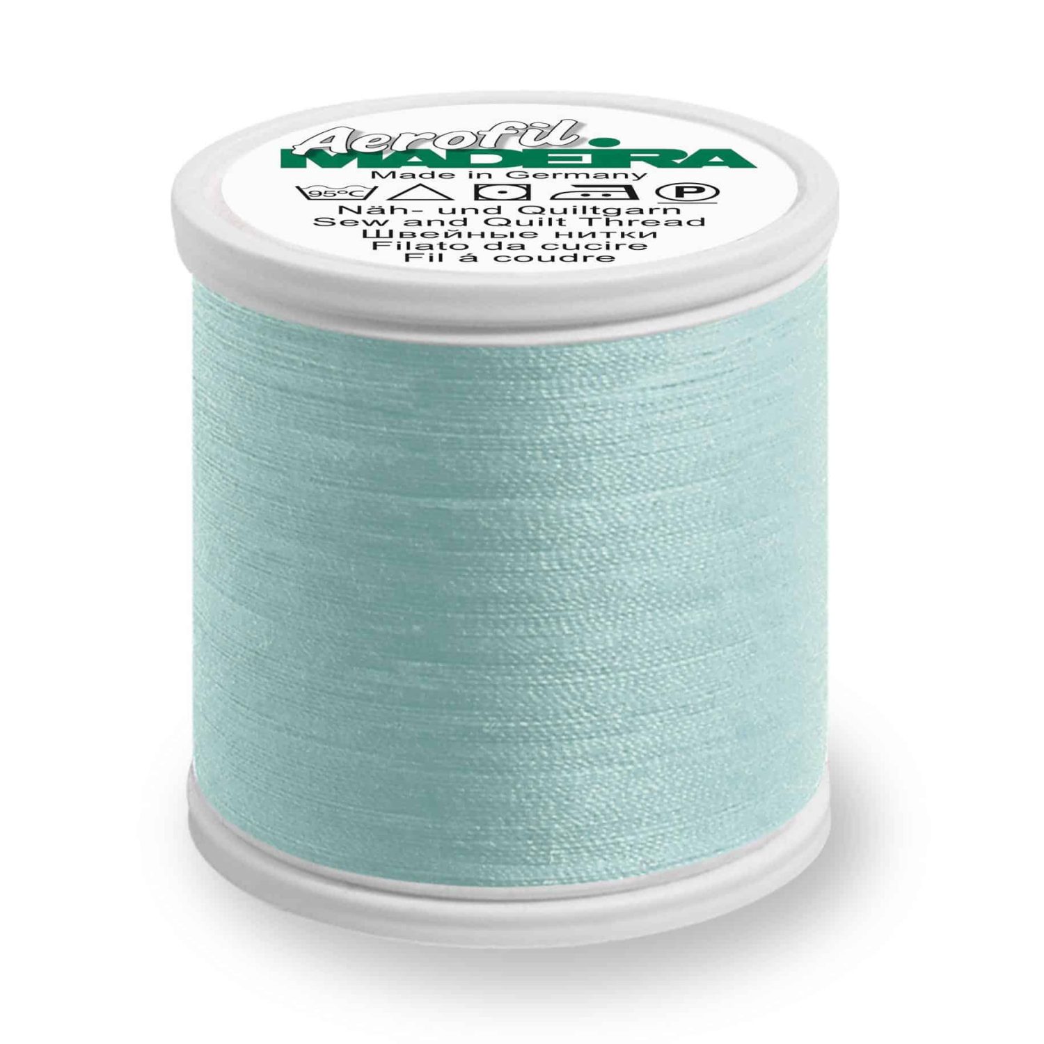 Madeira õmblusmasina niit pastell aqua sinine Aerofil Nr.120 1000m, kood 8730