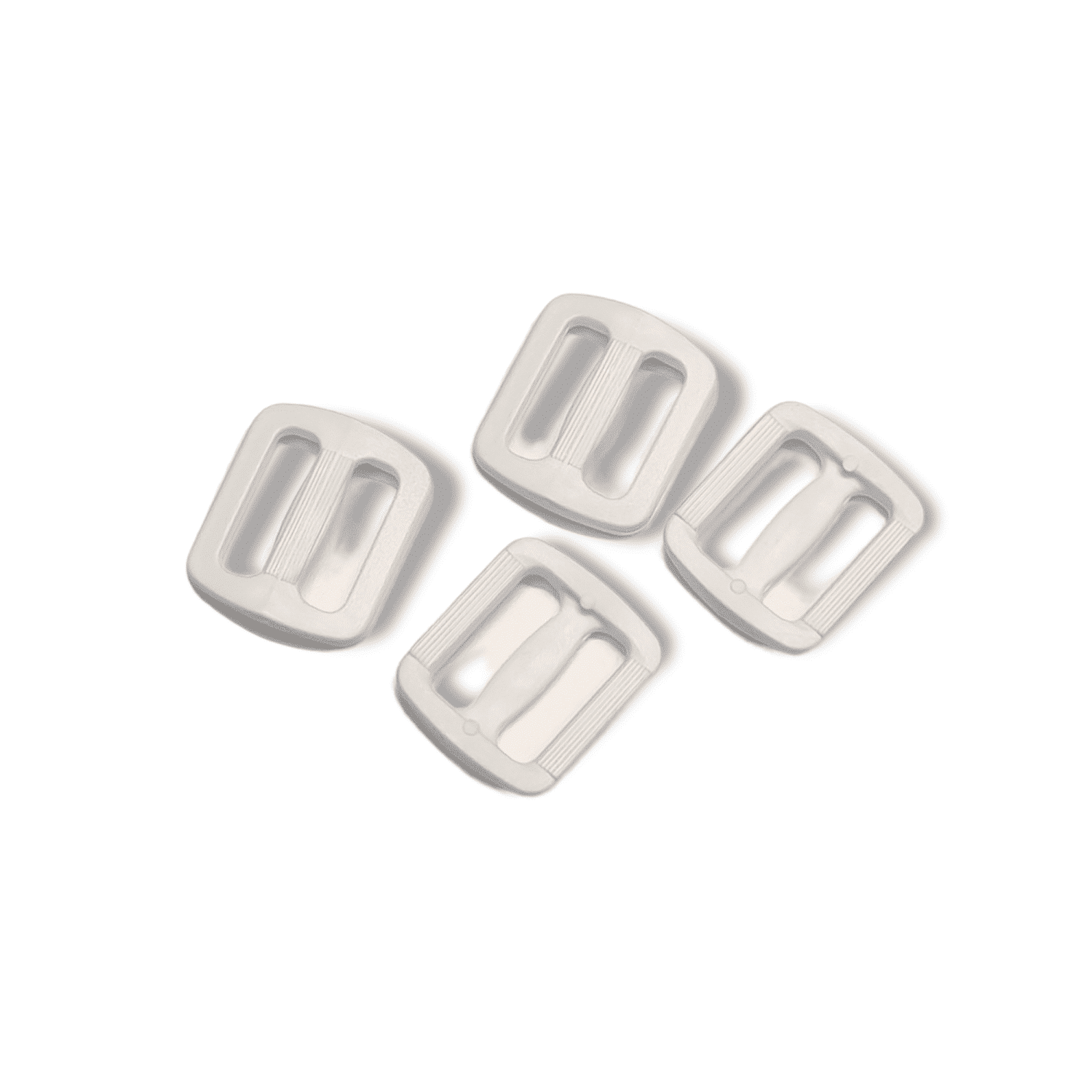 Säätösoljet 25 mm valkoinen 2 kpl