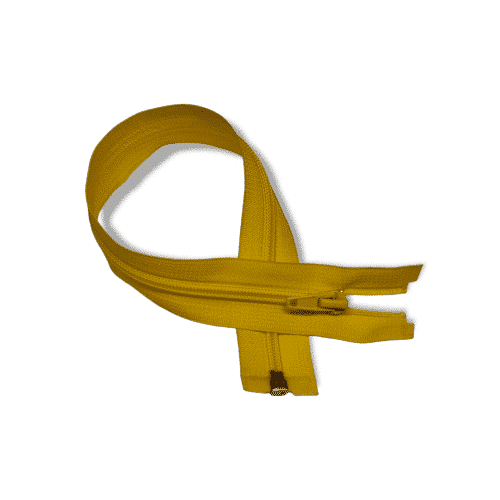 Spiraaliketju alhaalta avattava, 65 cm 6 mm, KELTAINEN