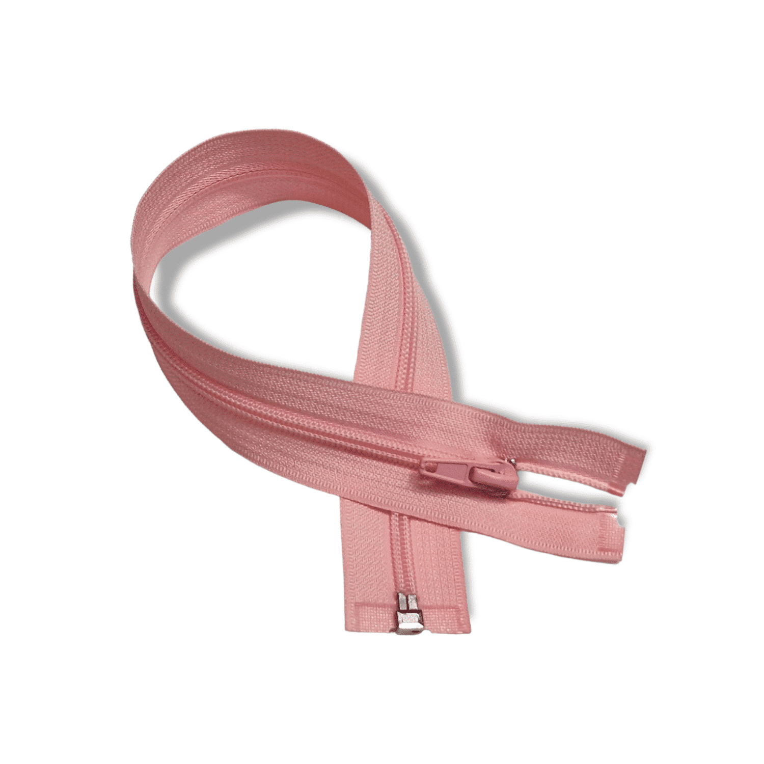 Spiraaliketju alhaalta avattava, 40 cm 6 mm, RUUSUNPUNAINEN