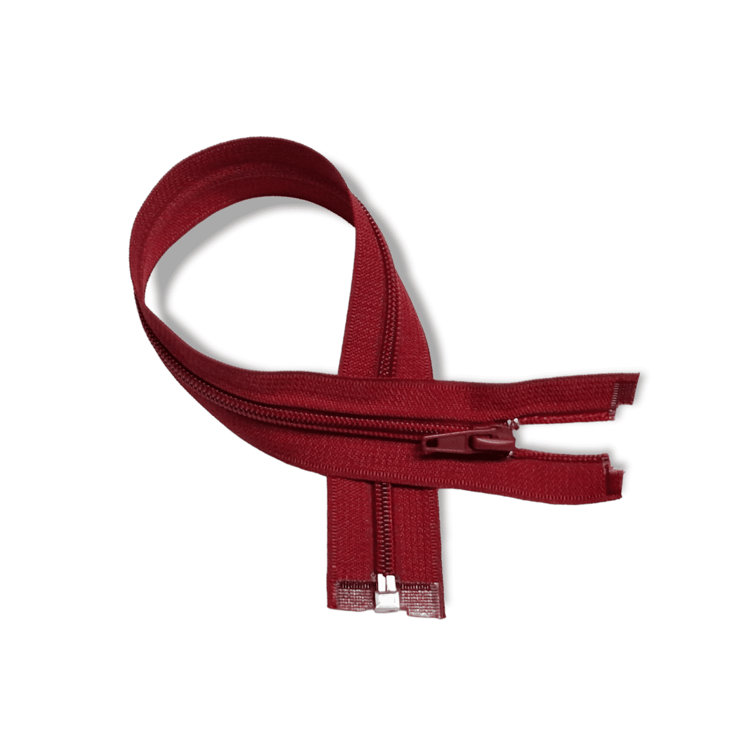 Spiraaliketju alhaalta avattava, 55 cm 6 mm, TUMMANPUNAINEN