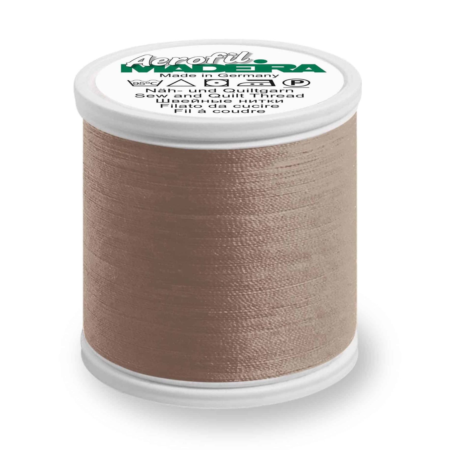 Madeira õmblusmasina niit hele taupe Aerofil Nr.120 1000m, kood 9270