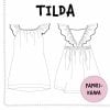 Paperikaava kesämekko TILDA lasten 74-140