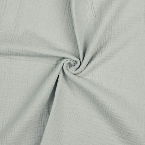Musliini (double gauze) harmaa GOTS