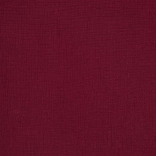 Musliini (double gauze) marjanpunainen (berry) GOTS