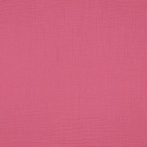Musliini (double gauze) vaaleanpunainen GOTS