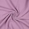 Musliini (triple gauze) mauve GOTS