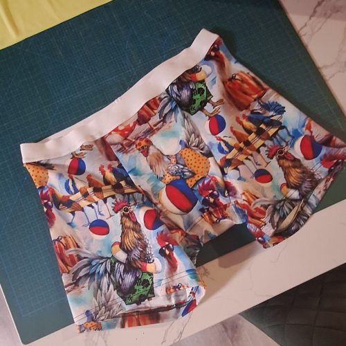 Trikotaaž kanad rannas digital print