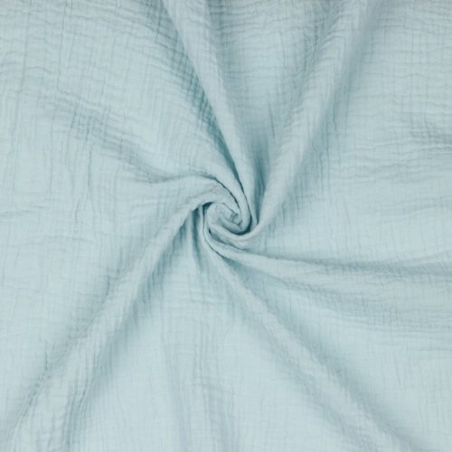 Musliini (double gauze) vauva sininen GOTS