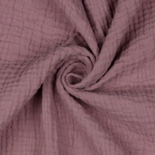 Musliin (double gauze) hele lilac GOTS