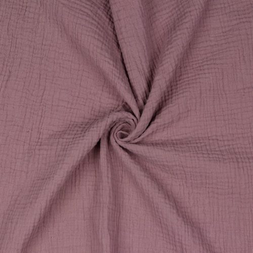 Musliin (double gauze) hele lilac GOTS