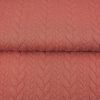 Palmikkoneulos vanha ruusunpunainen medium